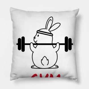 Never Skip GYM Day! Pillow