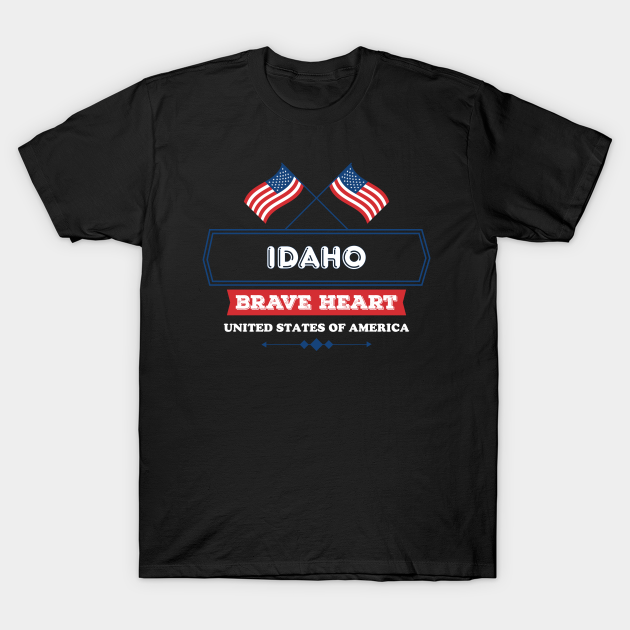 Discover idaho - Idaho City - T-Shirt