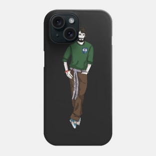 The Rosary Boxer Leaning On A Wall Phone Case