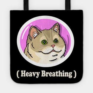 Heavy Breathing (pink) Tote