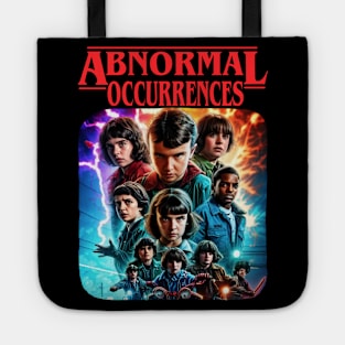 Abnormal Occurrences PARODY Retro Funny Off Brand Knock Off Alternate Universe Tote