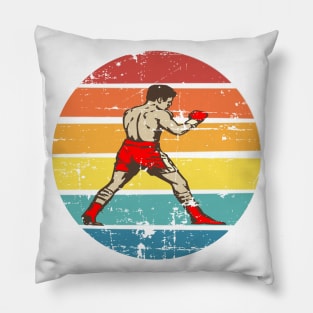 Eat Sleep Boxing Repeat Pillow