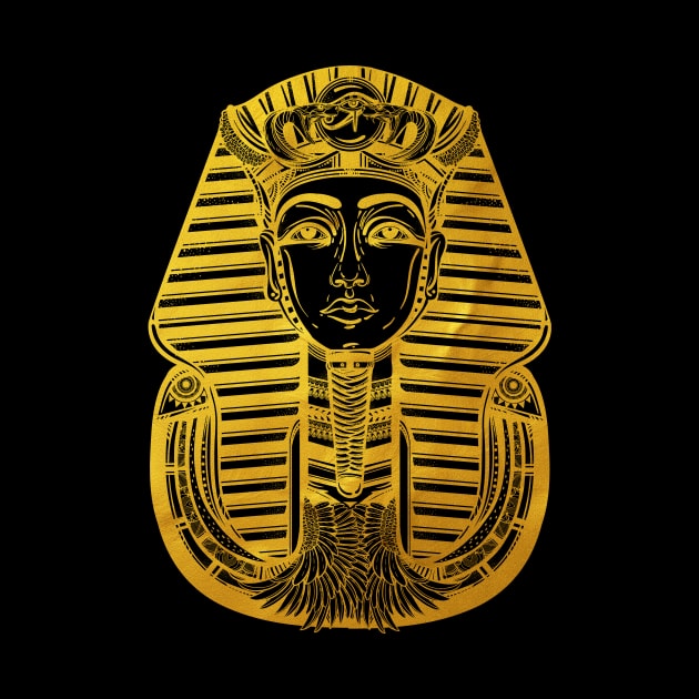 Tutankhamun Golden by DISOBEY