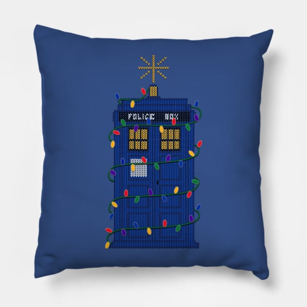 Oh TARDIS Tree Oh TARDIS Tree Pillow by leslieharris372