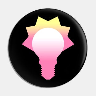 Glowing Bulb Showing Smart Idea Concept 1 Pin