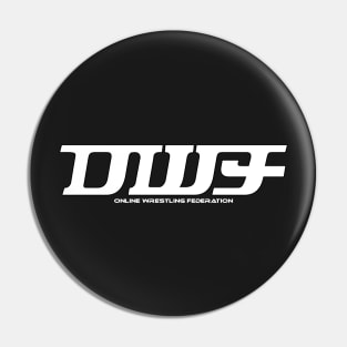 OWF White Text Logo Pin