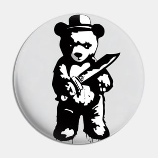 GRAFFITI BEAR Pin