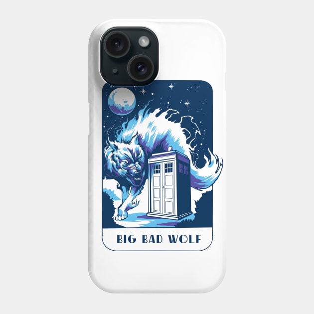 BIG BAD WOLF Phone Case by kookylove
