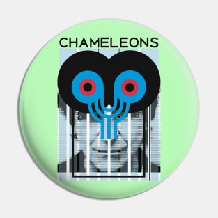 The Chameleons band logo Pin