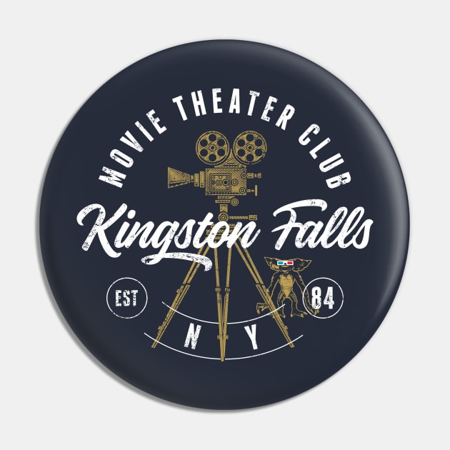 Movie Theater Club Pin by heavyhand