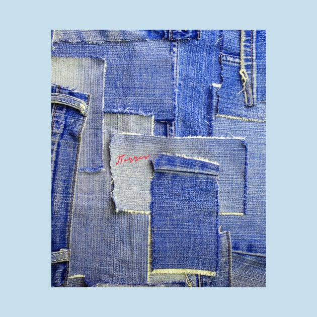 Denim Patch by LibrosBOOKtique