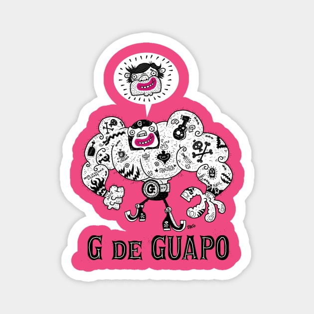 G de Guapo Magnet by MEXOPOLIS