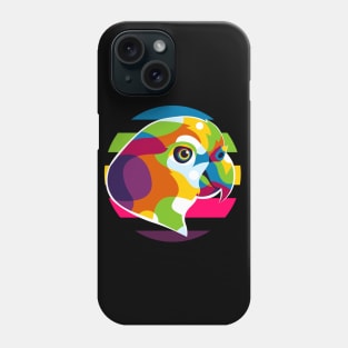 Colorful Parrot Pop Art Phone Case