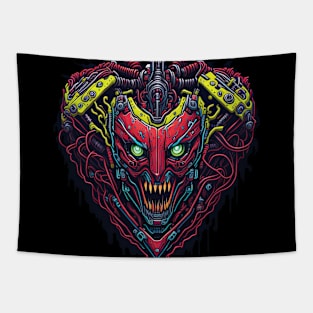 Cyborg Hearts Tapestry