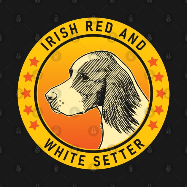 Irish Red and White Setter Dog Portrait by millersye