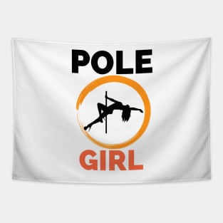 Pole Girl - Pole Dance Design Tapestry