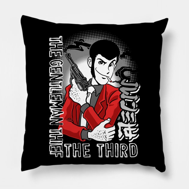 Lupin The Third Pillow by TEEWEB