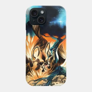 African Wild Dogs - Knight of Wands Phone Case