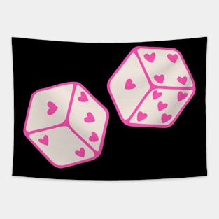 Heart Dice (2024) Tapestry