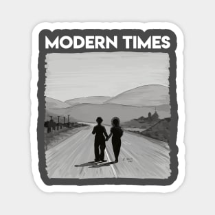 Modern Times final scene illustration by Burro! Magnet