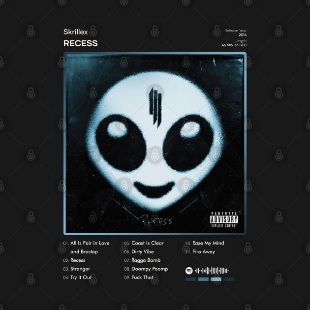 Skrillex - Recess Tracklist Album by 80sRetro