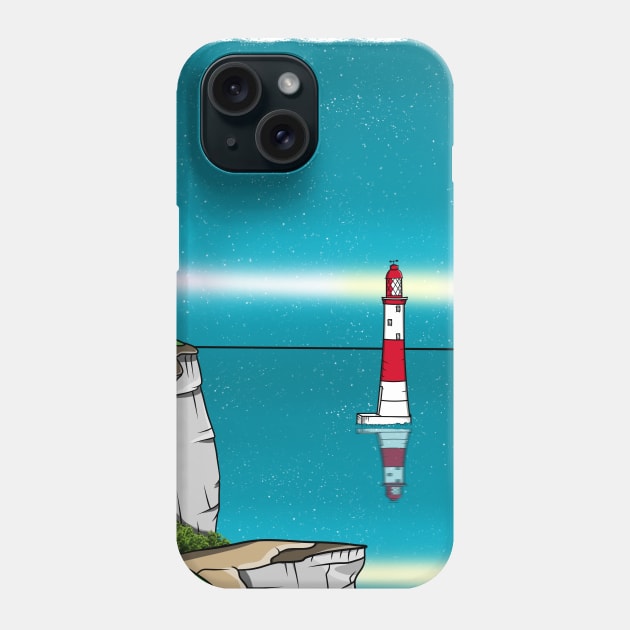 Beachy Head lighthouse England Phone Case by mailboxdisco