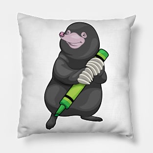 Mole Pupil Crayon School Pillow