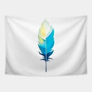 Colorful nature feather Tapestry