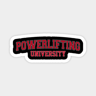 Powerlifting University Magnet