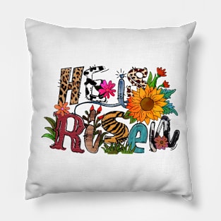 He Is Risen Jesus Easter Day Pillow