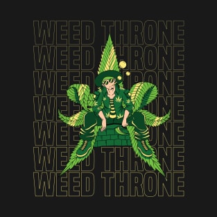 Weed throne T-Shirt