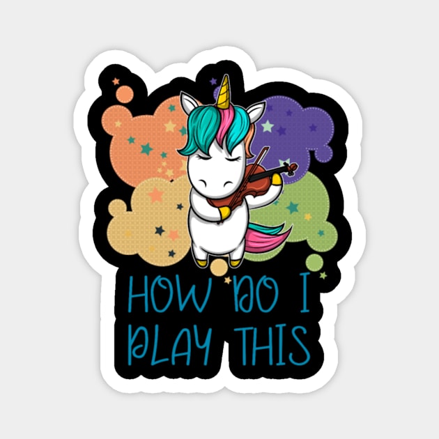 How To Play The I Unicorn Gift Magnet by Nulian Sanchez