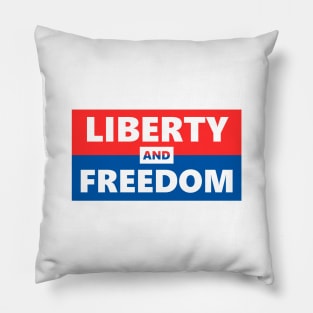 Freedom and Liberty Pillow