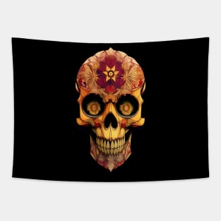 Artsy Cool Creative Skull Tapestry