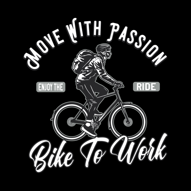 Bike to Work Cyclist - Cycling Sayings - Poduszka | TeePublic PL