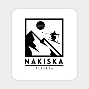 Nakiska Alberta Canada ski Magnet