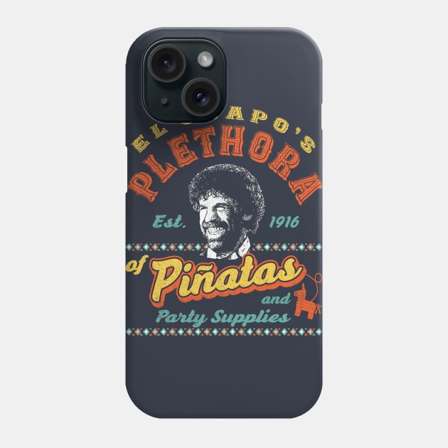 El Guapo's Plethora Of Piñatas Phone Case by Alema Art