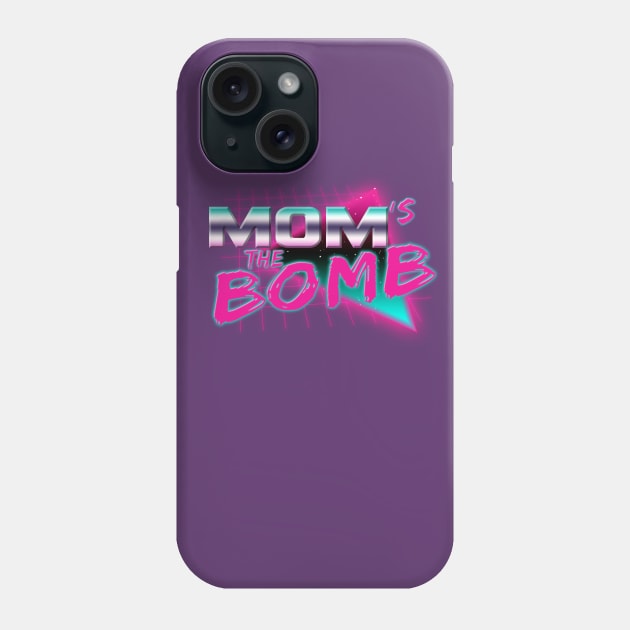 Mom's the Bomb Phone Case by theunderfold