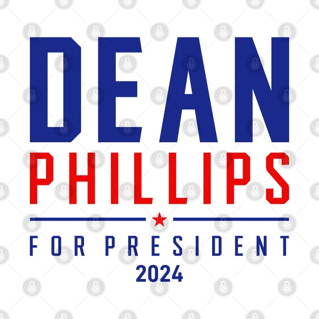 Dean Phillips 24 For President 2024 by MIKOLTN