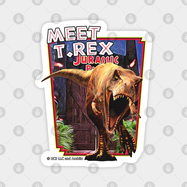 Meet the T. Rex! Magnet by Rickster07