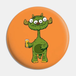 Goes Beer Monster Pin