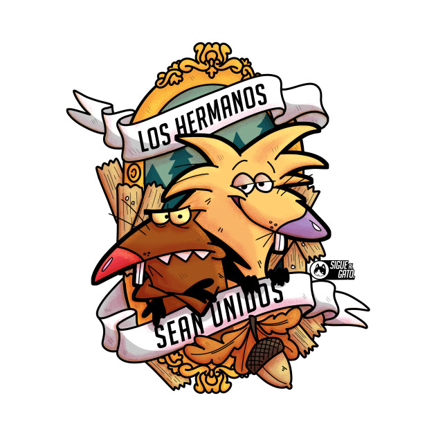 the angry beavers by Sigue al Gato