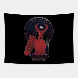 Infernal Boy Tapestry