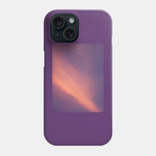 Sunset Pink Purple Sky | Blue | Clouds Photo Phone Case