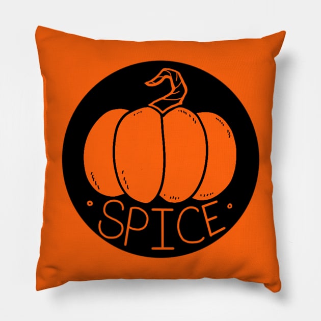 Pumpkin Spice Pillow by Redheadkls