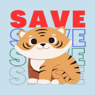 Save Tiger T-Shirt