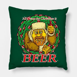 All I Want For Christmas Pillow