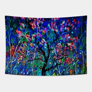 Night Spring Tapestry