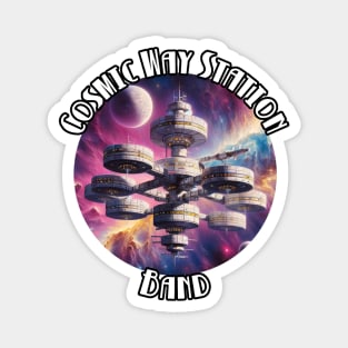 Cosmic Way Station Band Logo Magnet