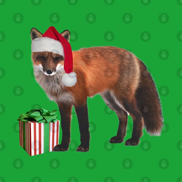 Xmas Fox by Madblossom